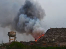 Ghazipur Landfill Fire