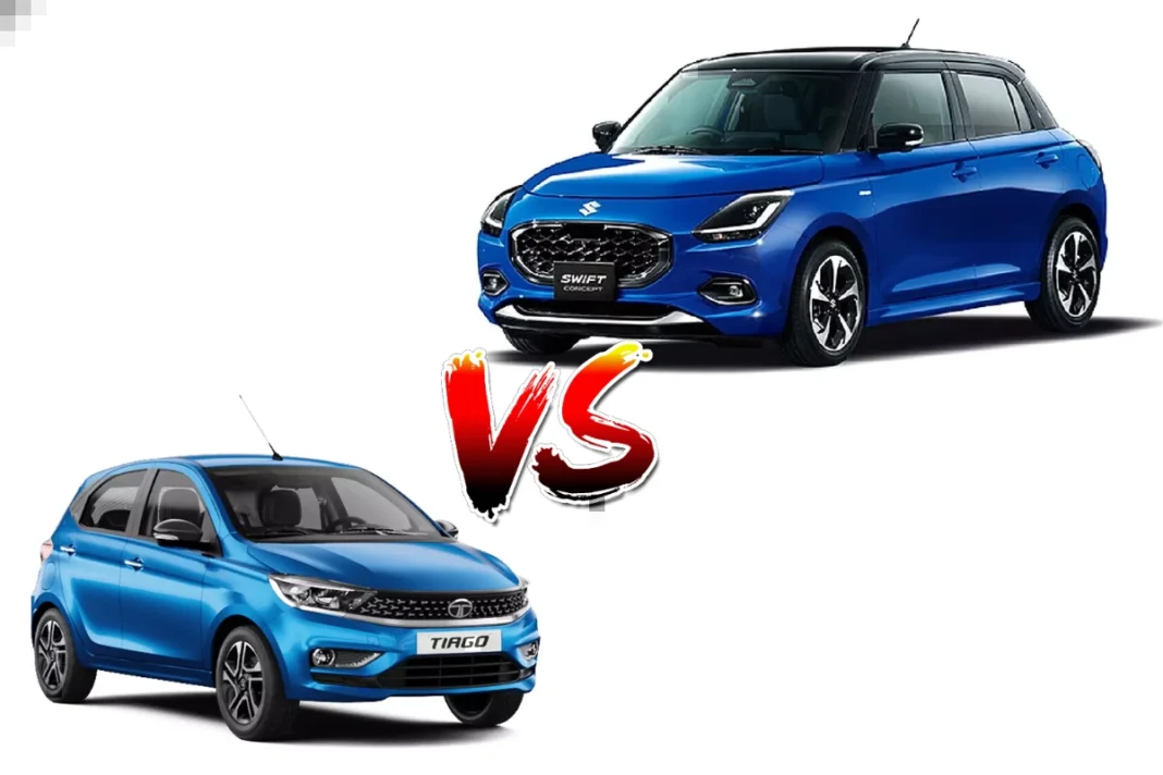 Maruti Suzuki Swift vs Tata Tiago: Two of the best-selling hatchbacks in India compared head to head, Details