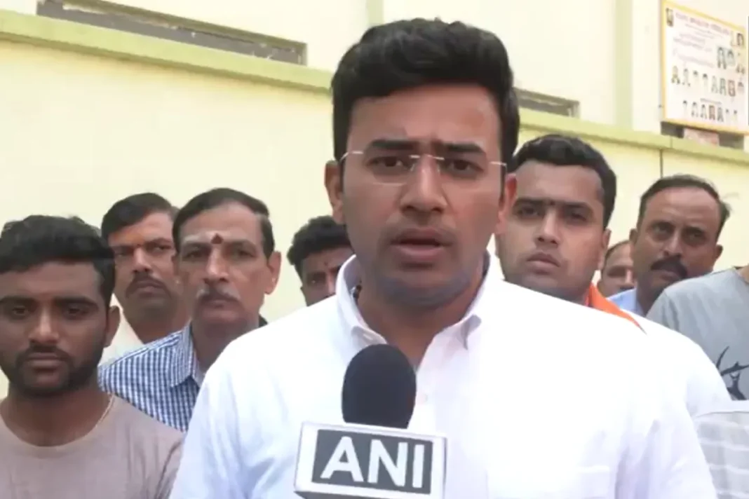 Tejasvi Surya viral video