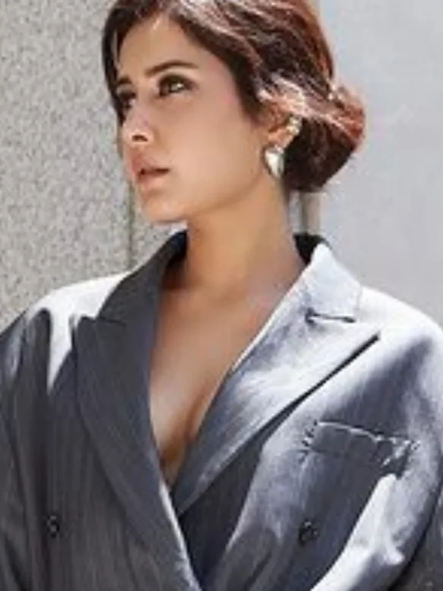 Raashii Khanna Shells Bossy Vibes in Grey Suit