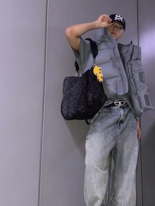 SEVENTEEN’s Hoshi Looks Super Cool in Grey Jacket