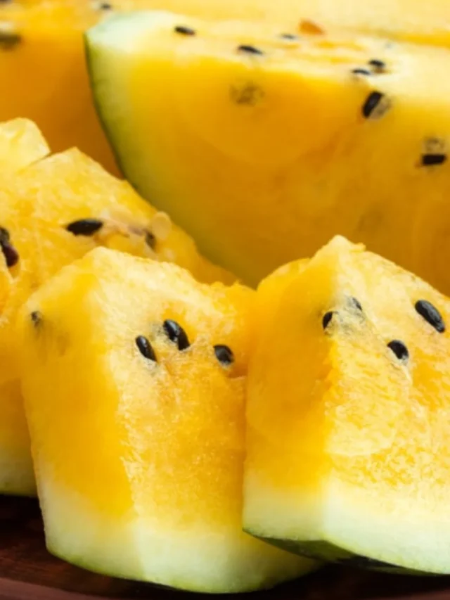 Have You Ever Tasted Yellow Watermelon?