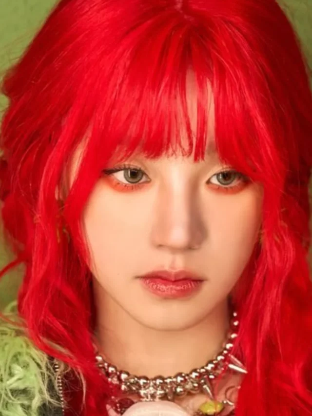 (G)I-DLE Yuqi’s Unique Look in Red Hair Stuns Fans