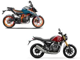 KTM 390 Duke vs Triumph Speed 400