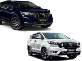 Toyota Innova Crysta vs Mahindra XUV700