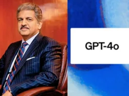 Anand Mahindra on ChatGPT 4o