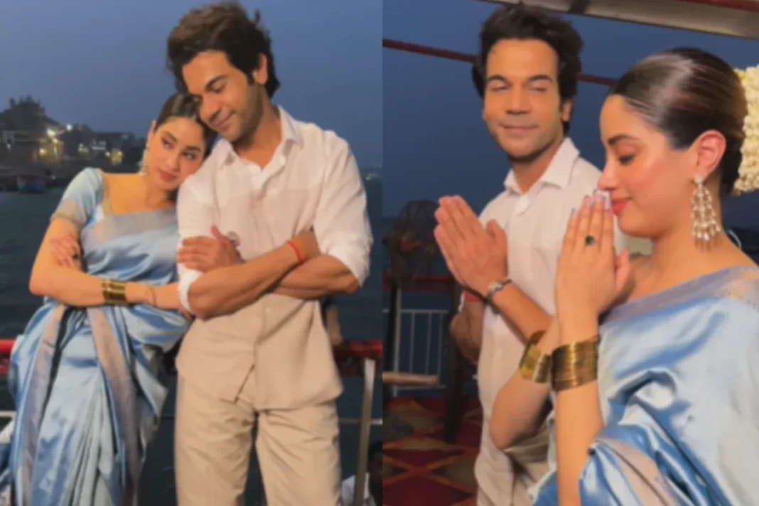 Janhvi Kapoor and Rajkummar Rao
