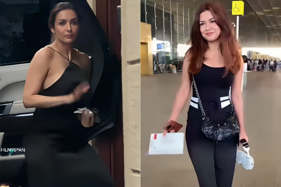 Malaika Arora and Avneet Kaur