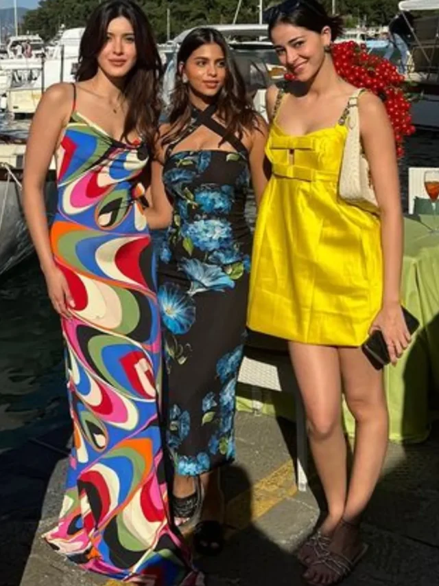 Ananya Panday, Suhana Khan and Shanaya Kapoor (2)