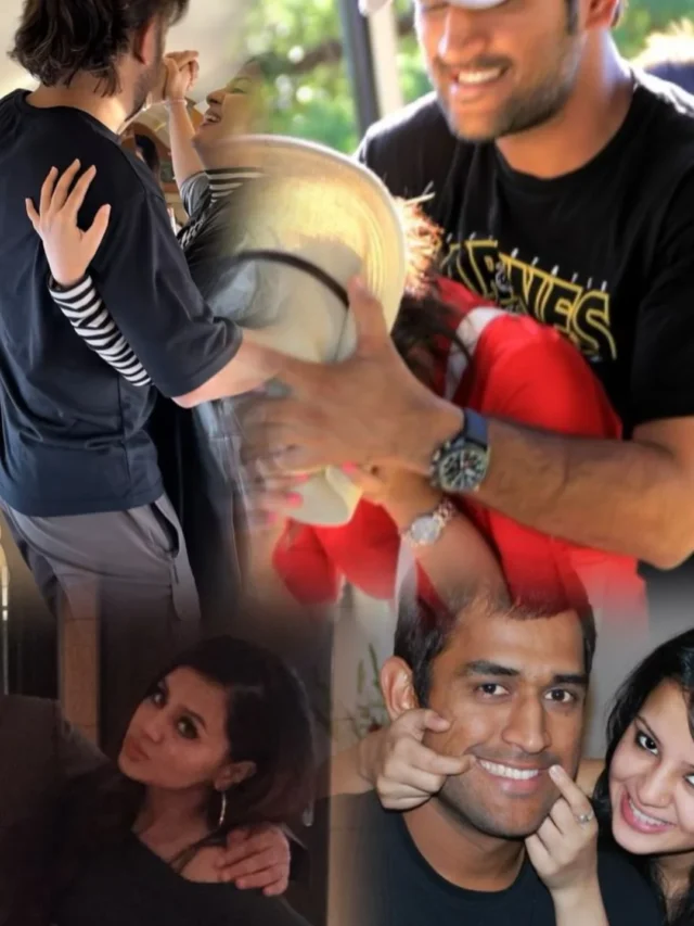 MS Dhoni and Sakshi Dhoni unseen pictures (1)