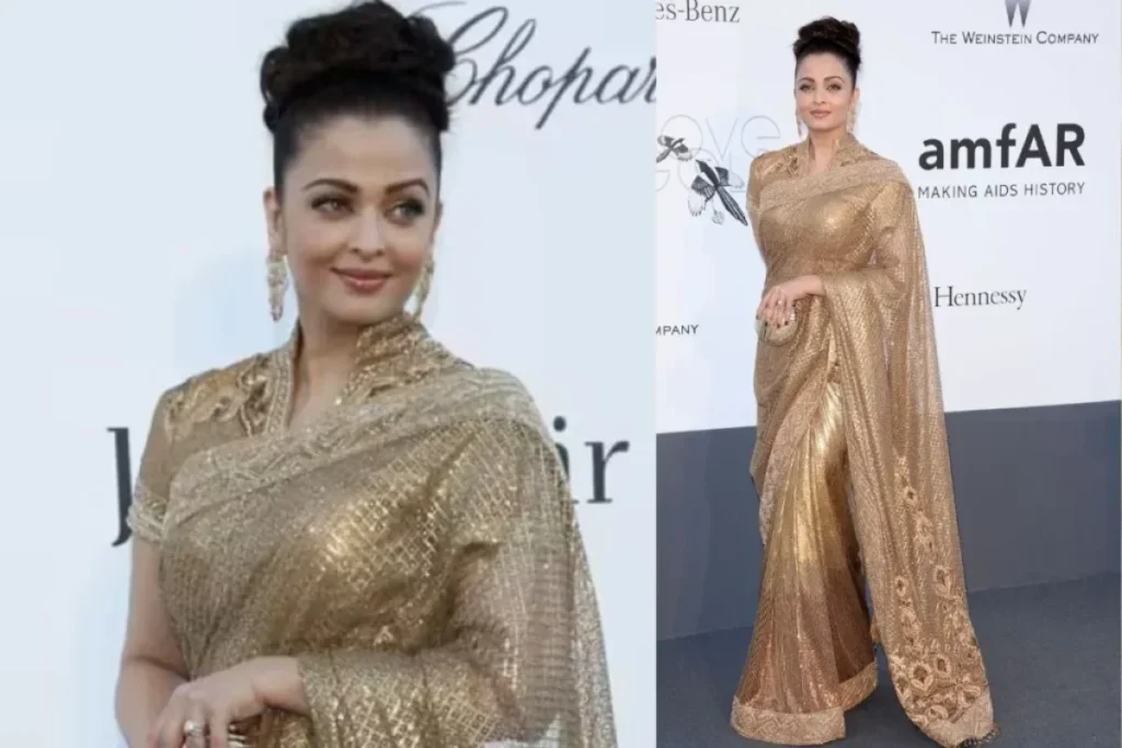 Aishwarya Rai Saree Look