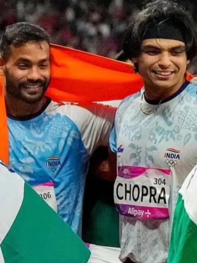Neeraj Chopra and Kishore Jena (2)