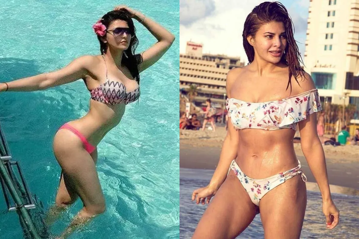 Urvashi Rautela vs Jacqueline Fernandez Bikini Look