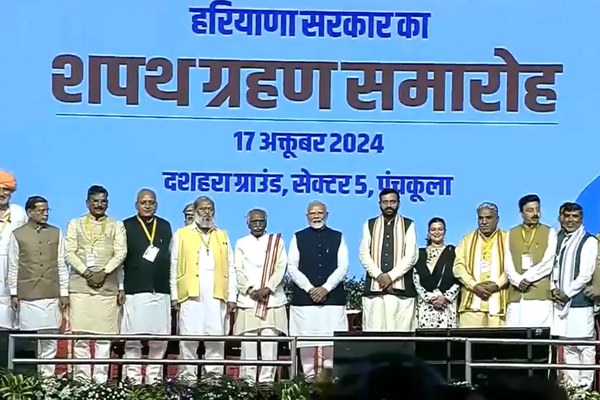 Nayab Singh Saini Sworn in as Haryana CM, Should BJP’s Victory Ring Alarm Bells for INDIA in Jharkhand and Maharashtra Assembly Election?
