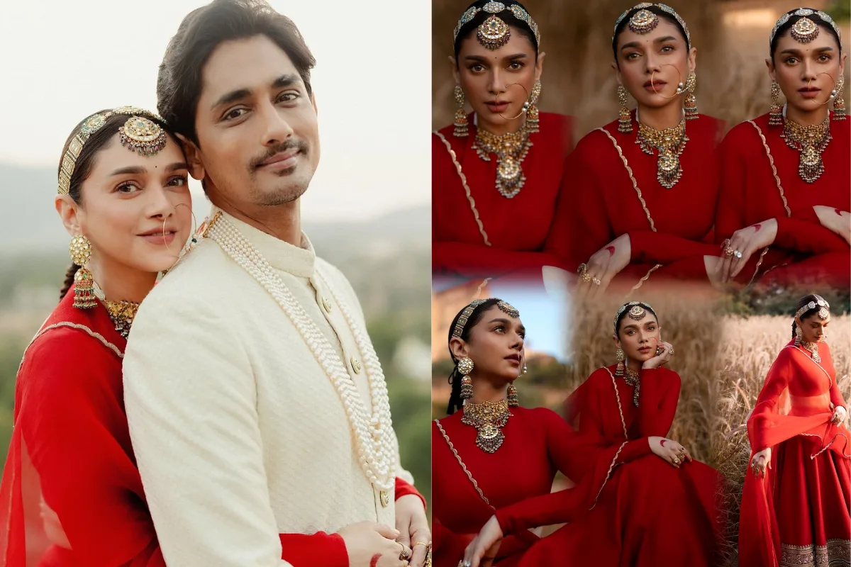 Aditi Rao Hydari and Siddharth's Remarriage in Rajasthan Takes Over