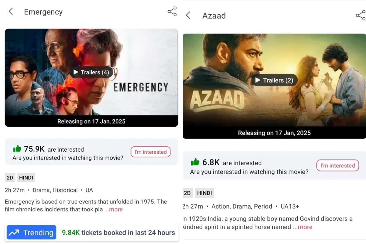 Emergency and Azaad Advance Booking