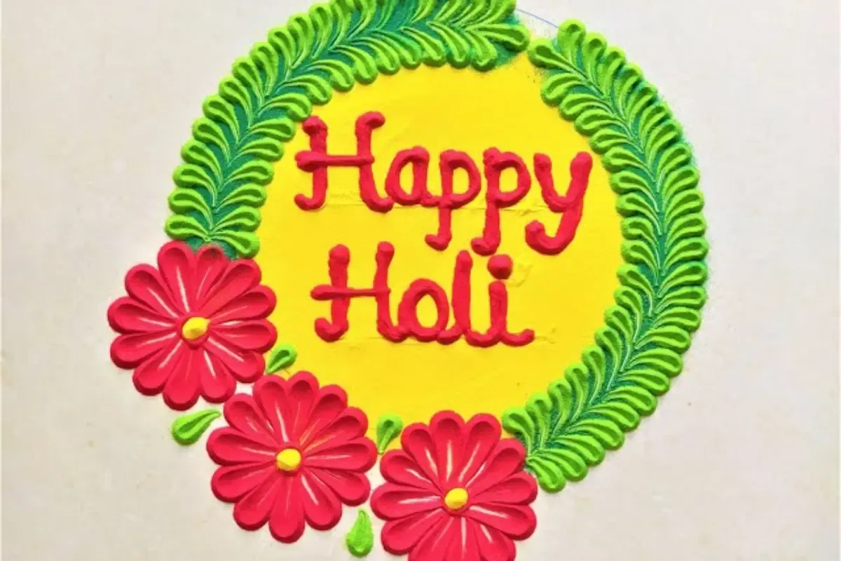 Holi Rangoli