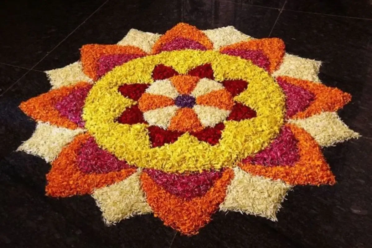 Holi Rangoli