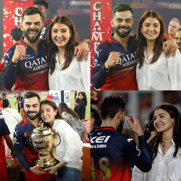 Virat Kohli Anushka Sharma IPL 2025