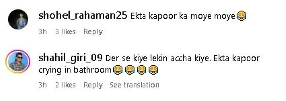 Ektaa reax