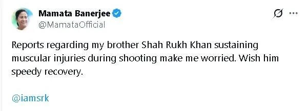 Mamata Banerjee Tweet