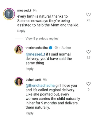 richa instagram post 2