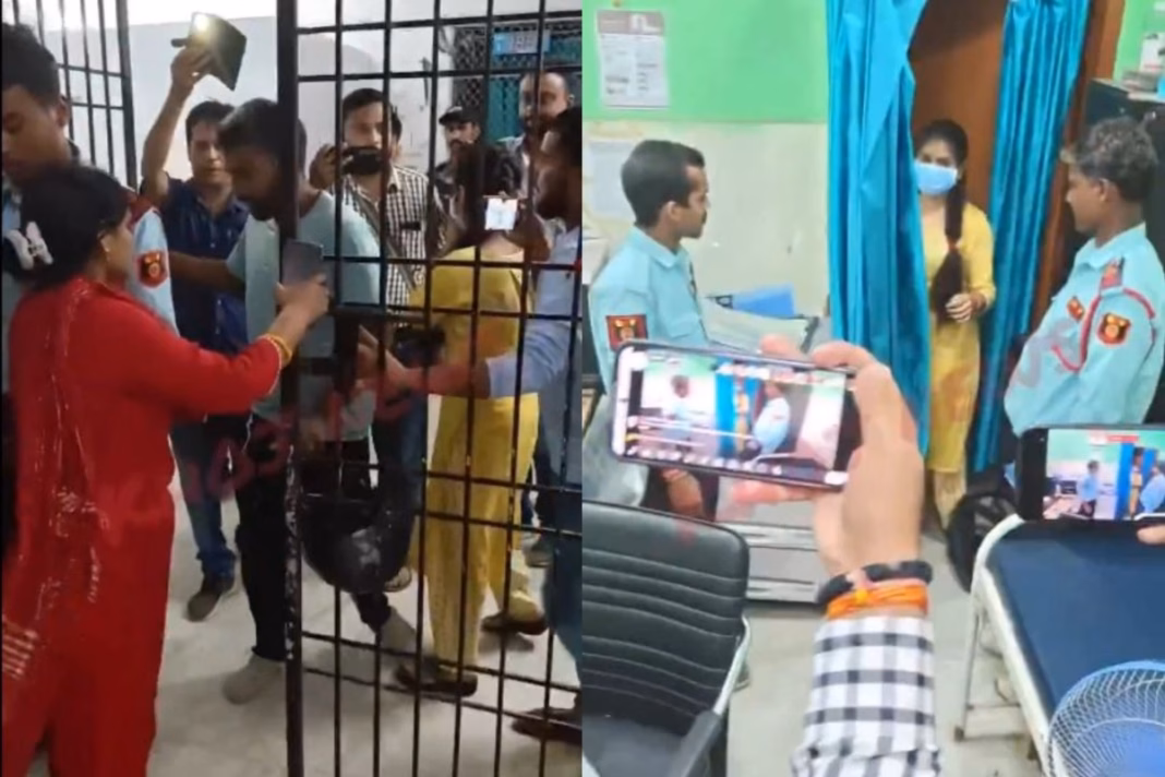 Bihar Viral Video Uproar At Samastipur’s Sadar Hospital OPD As Staff Locks Woman In X-Ray Room