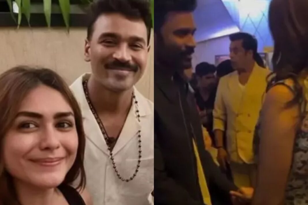 Sources Confirm Dhanush and Mrunal Thakur are dating