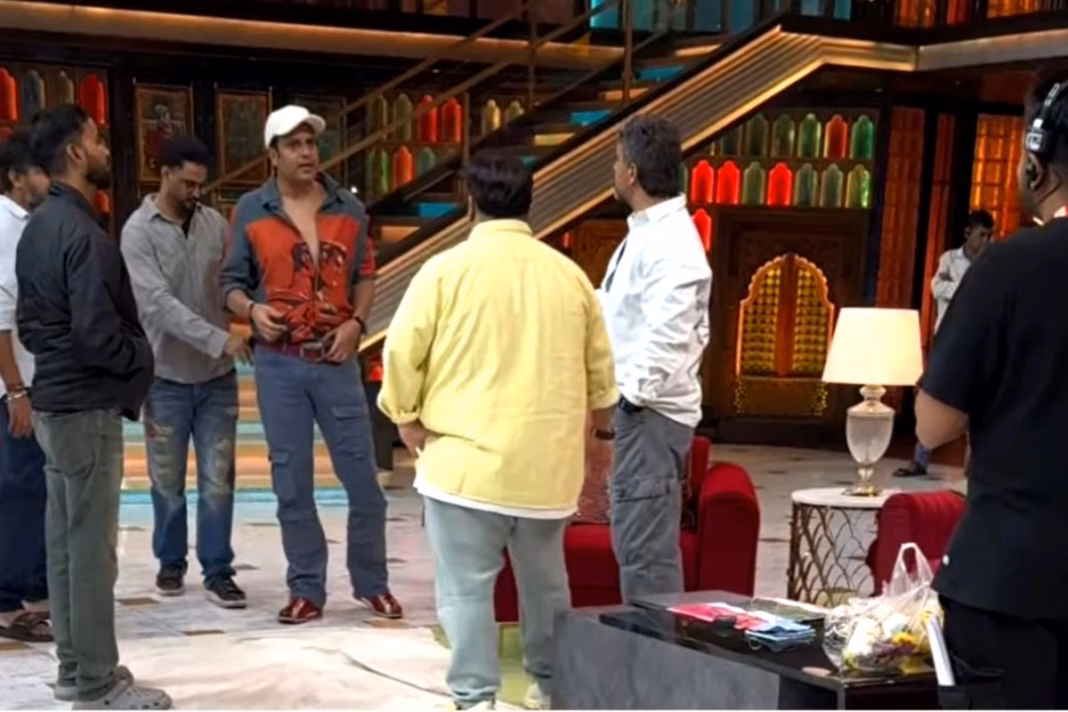 Kushna Abhishek and Kiku Sharma Viral Fight Video on the Great Indian Kapil Show set