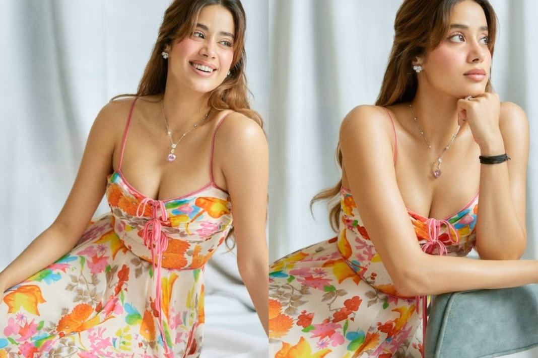 Param-Sundari-Janhvi-Kapor-Ditches-Saree-Avatar-Flaunts-Chic-Look-In-Floral-Maxi-Dress