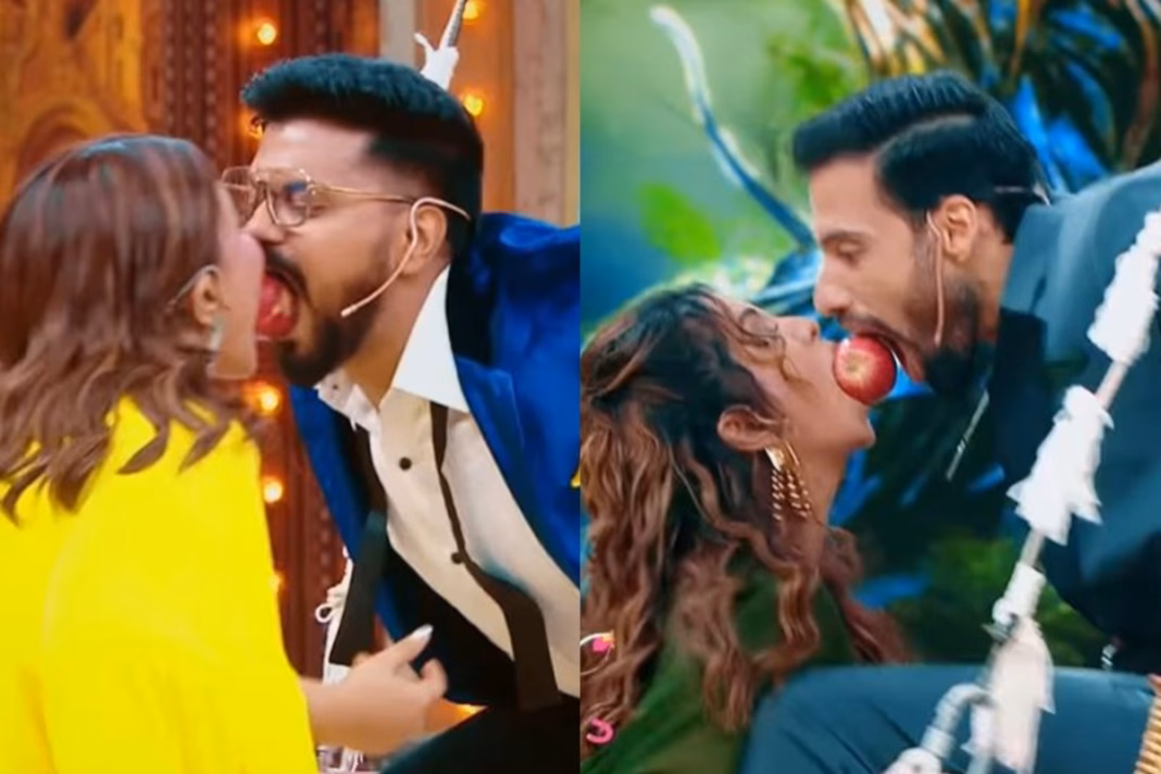 Pati Patni Aur Panga Promo 'Feels Like Sanjay Leela Bhansali…’ Rubina Dilaik Jokes After Hina Khan, Avika Gor Go LOL Amid Apple Challenge