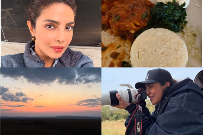 Priyanka Chopra spends time in Africa, kenya