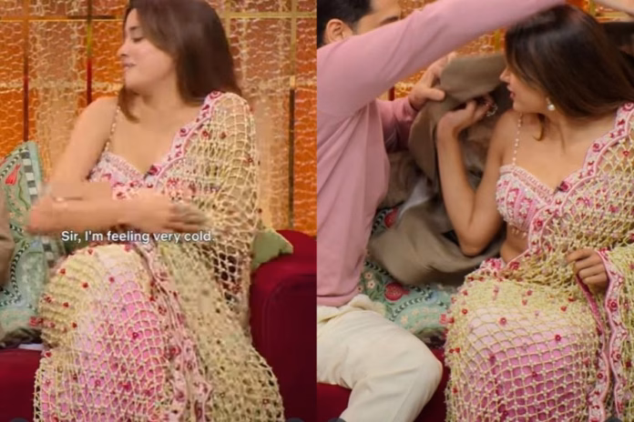 The Great Indian Kapil Show Season 3 Sidharth Malhotra Lends His Jacket To Janhvi Kapoor
