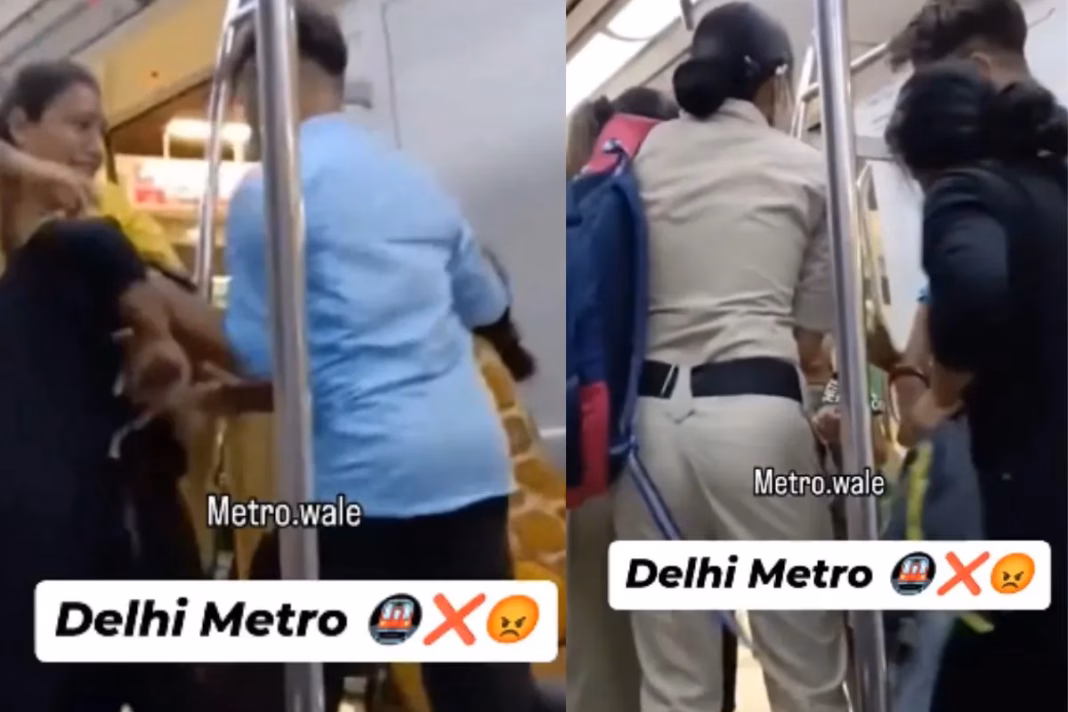 Delhi Metro viral video