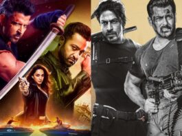War 2 Shah Rukh khan and Salman Khan in post credit