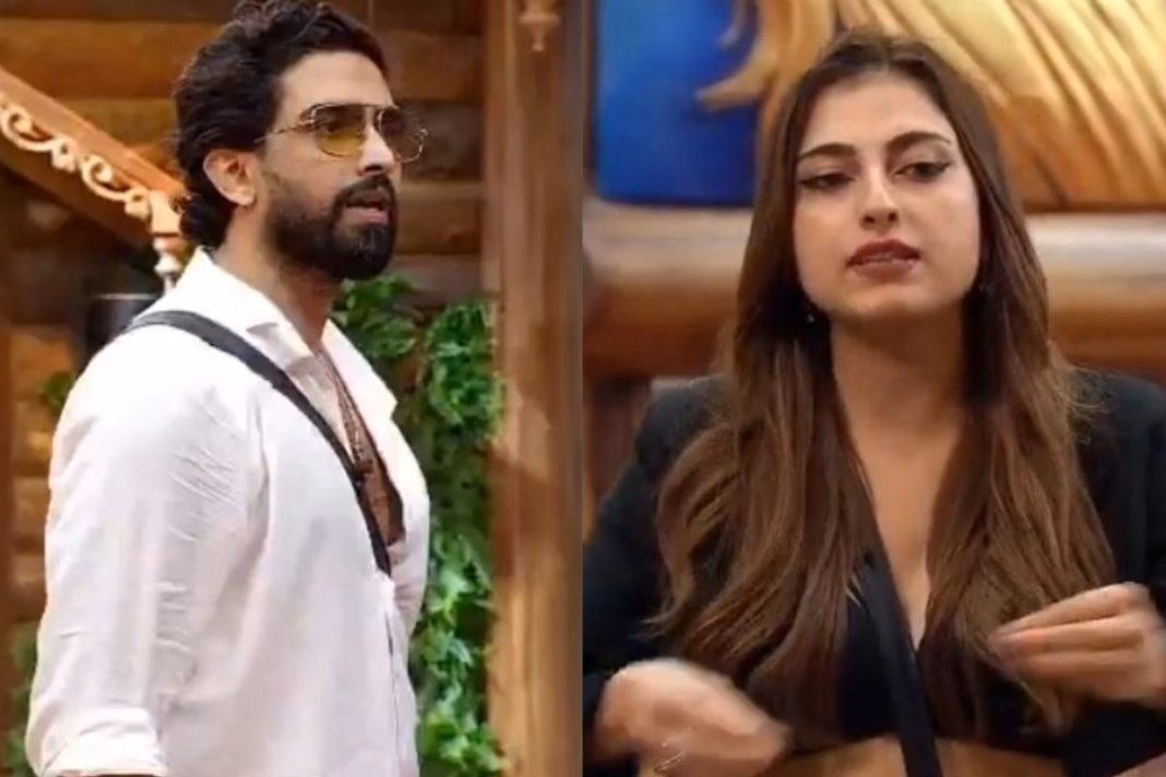 Bigg Boss 19 Amaal Mallik and Farhana Bhatt Fight