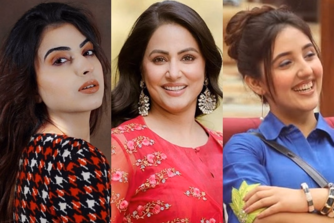 Bigg Boss 19 Hina Khan, Farhana bhatt and Ashnoor Kaur