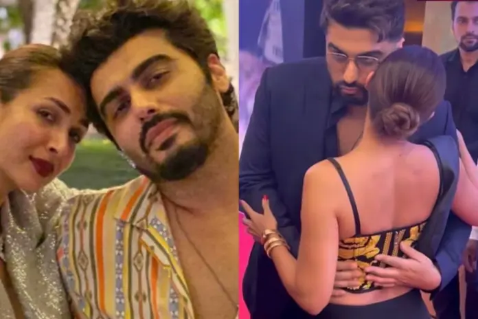 Exes Arjun Kapoor and Malaika Arora Hug At Homebound Premiere