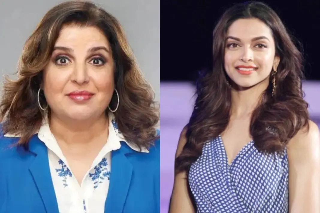 Farah Khan and Deepika Padukone