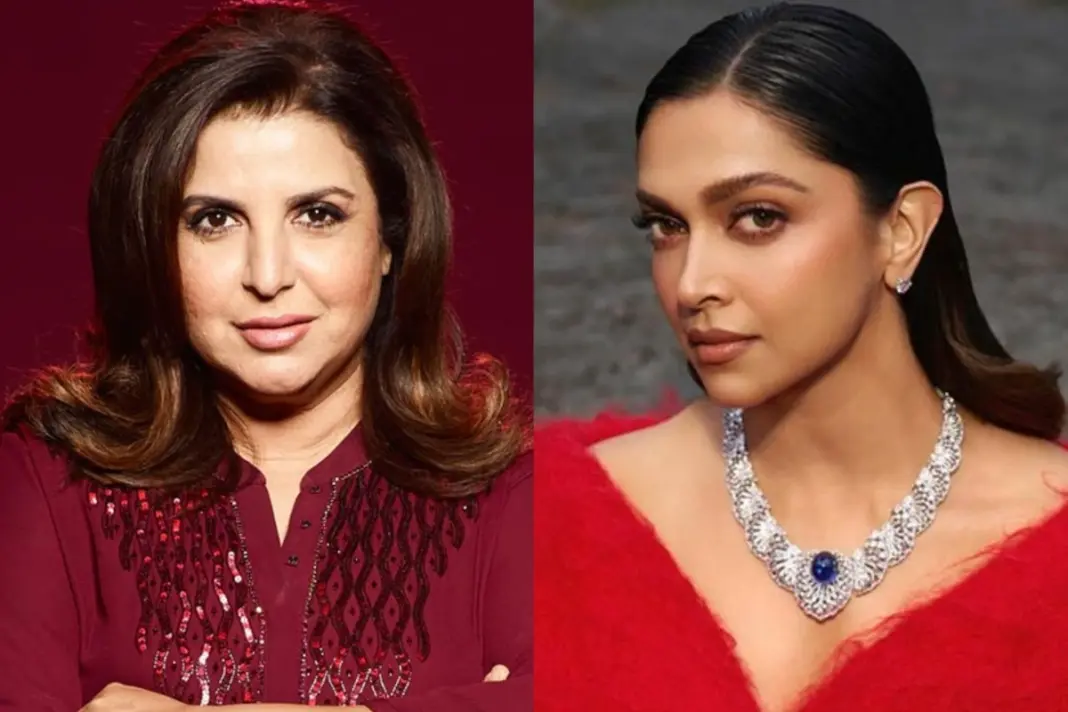 Farah Khan and Deepika Padukone