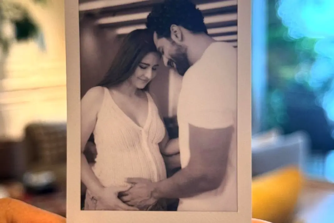 Katrina Kaif Pregnancy Confirmed Husband Vicky Kaushal Gently Touches Her Baby Bump