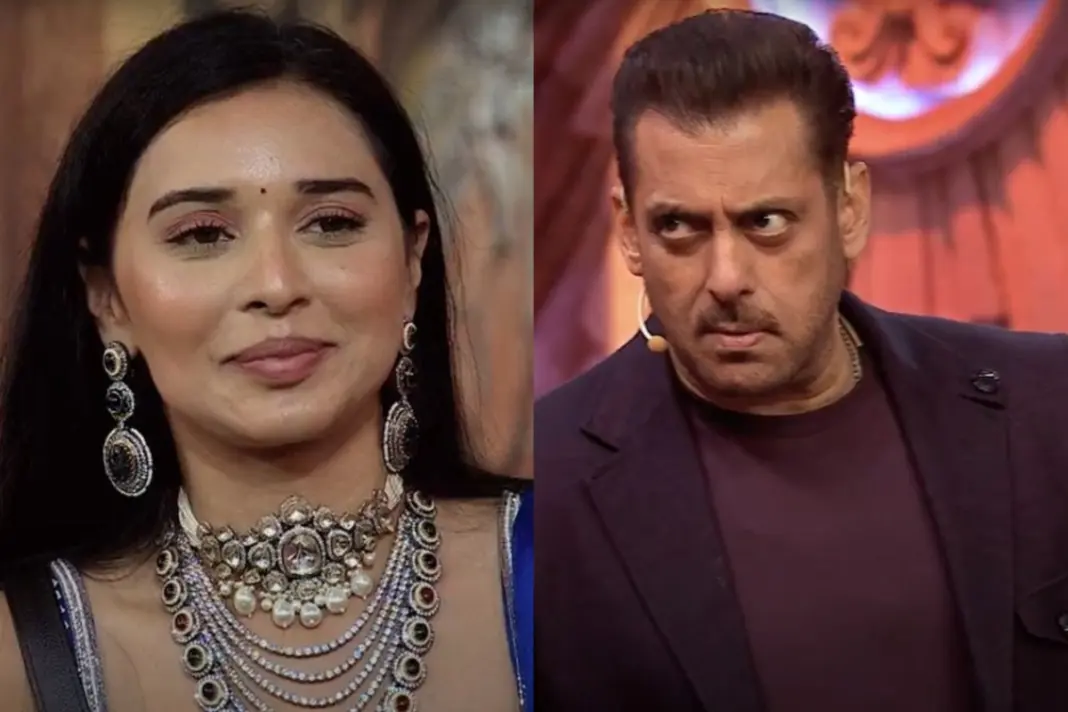 Tanya Mittal and Salman khan - Bigg Boss 19