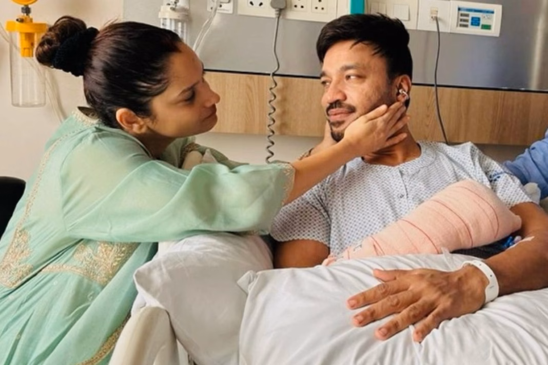 Ankita Lokhande Husband Vicky Jain Hospitalised After Serious Accident