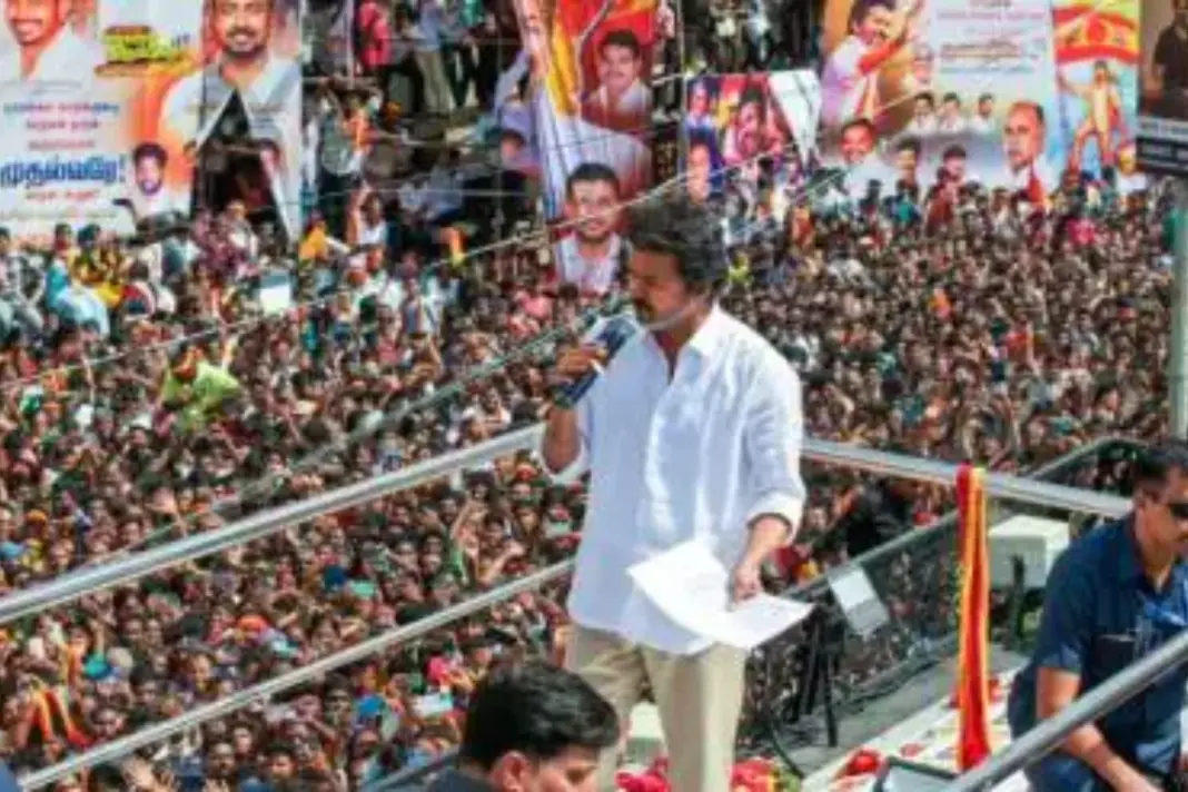 Vijay- TVK- Rally- Stampede