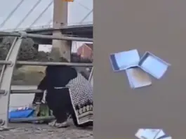 Virai Video Pakistani Woman Dumps Rubbish In River