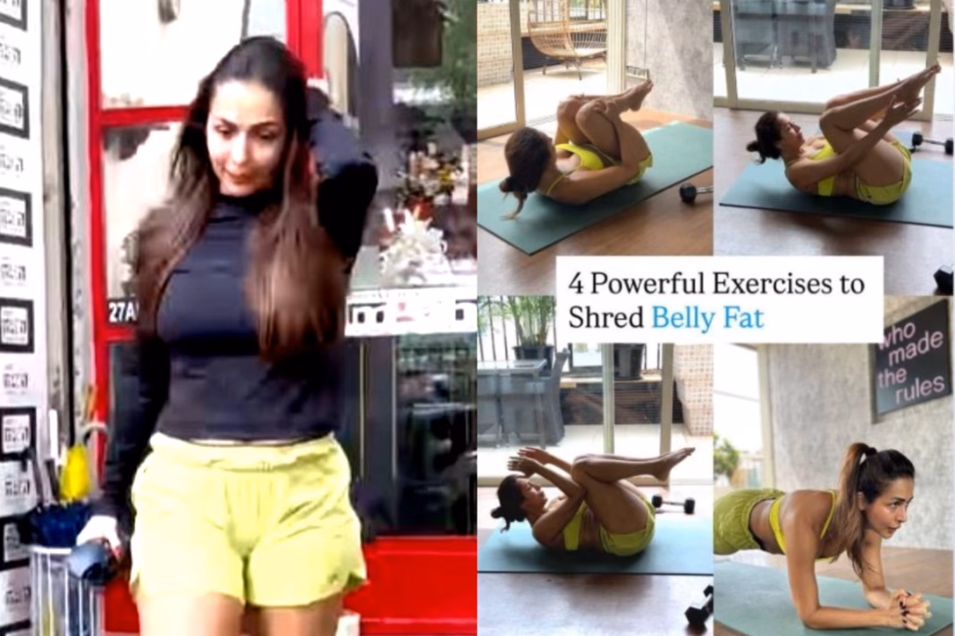 Weight Loss Malaika Arora Shares 4 Powerful Exercises To Shred Belly Fat