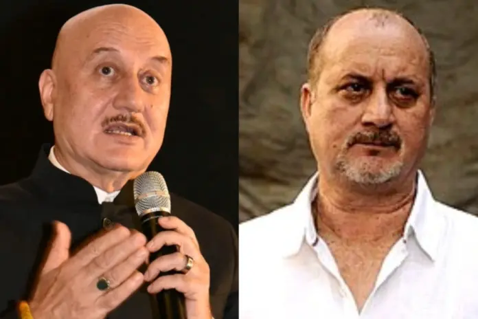 Anupam Kher and Raju Kher
