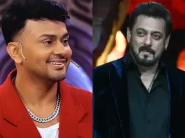 Awez Darbar and Salman Khan in Bigg Boss 19