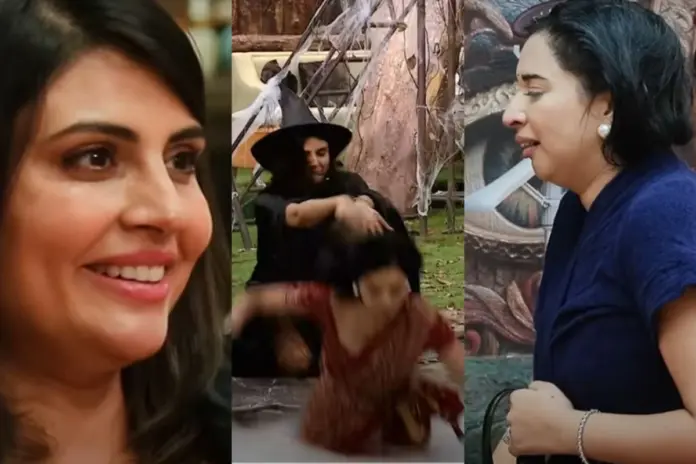 Bigg Boss 19 - Malti Chahar Looks Satisfied After Throwing Tanya Mittal Inside Poo