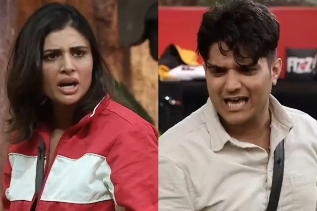 Bigg Boss 19 Mridul Tiwari and Malti Chahar Fight